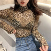 Cheetah print top y2k