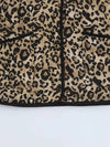 Leopard print women's jacket