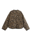 Leopard print women's jacket