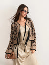 leopard print sweater women's