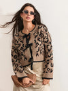 leopard print sweater women's