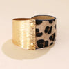 Leopard Clothing Beige Animal print bangle