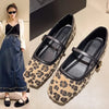 Leopard Clothing Animal print flat shoes