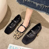 Leopard Clothing Animal print flat shoes