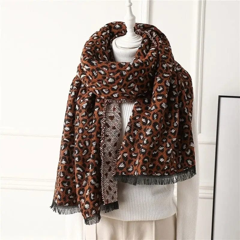 Leopard Clothing Écharpe Animal print scarf