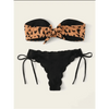 Leopard Clothing Maillot Bandeau leopard bikini