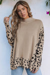 Leopard clothing Beige leopard sweater