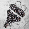 Leopard Clothing Maillot Black and White Leopard Bikini