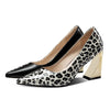 Leopard Clothing Escarpin 4 Black and white leopard pumps