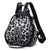 Leopard Clothing Sac Black leopard backpack