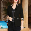 Leopard Clothing Blazer Black / S Black leopard blazer