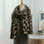 Leopard Clothing Écharpe Brown Black leopard print scarf