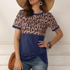 Leopard Clothing T Shirt Blue leopard print shirt