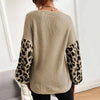 Leopard Clothing Pull Brown leopard print sweater