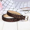 Leopard Clothing Ceinture Brown Cheetah belt