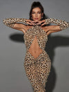 Leopard clothing Cheetah dress maxi