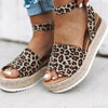 Leopard Clothing Sandales Cheetah platform sandals
