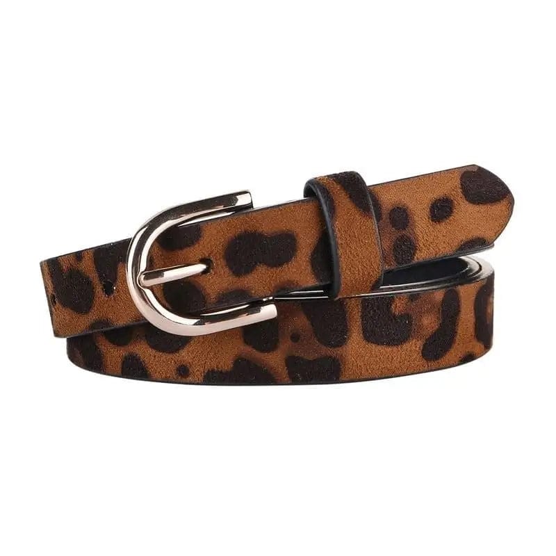 Leopard Clothing Ceinture Bown Cheetah print belt