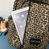 Leopard Clothing Brown / 16 Inches Cheetah print bookbag