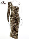 Leopard clothing Cheetah print midi dress