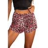 Leopard clothing Claret / S Cheetah print shorts