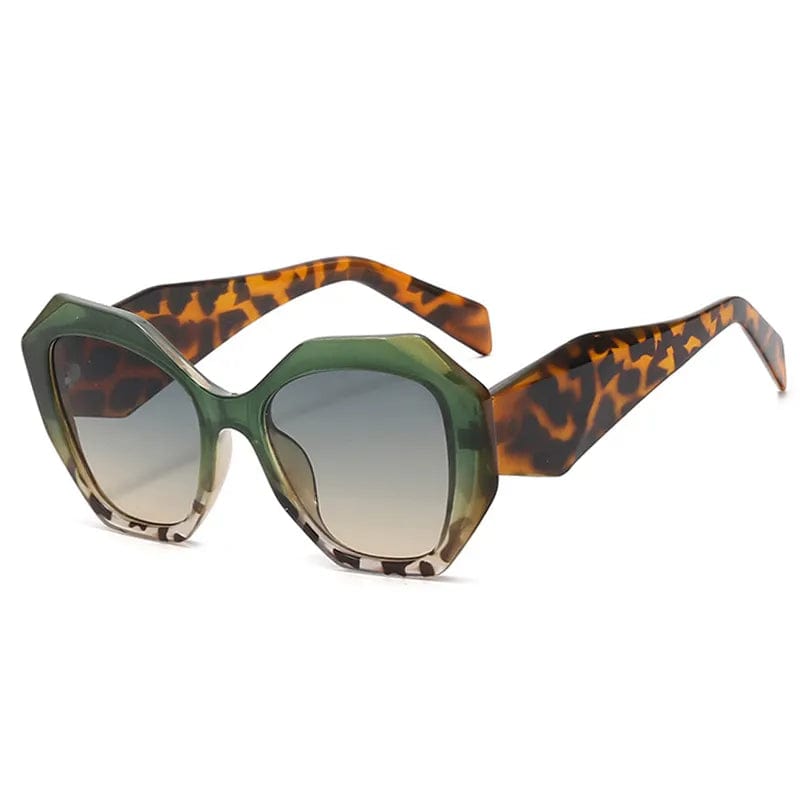 Leopard Clothing Green leopard blue Cheetah sunglasses