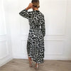 Leopard Clothing Robe Classy leopard print dress