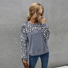 Leopard clothing GRAY Sweater / S Gray cheetah sweater
