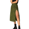 Leopard Clothing 0 Green leopard skirt