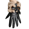 Leopard Clothing Leather leopard gloves