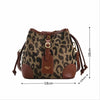 Leopard Clothing Sac Leather leopard purse