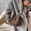 Leopard Clothing Sac Leather leopard purse