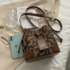 Leopard Clothing Sac Leather leopard purse