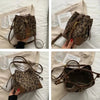 Leopard Clothing Sac Leather leopard purse