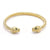 Leopard bangle bracelet