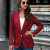 Leopard Clothing Blazer Leopard blazer womens