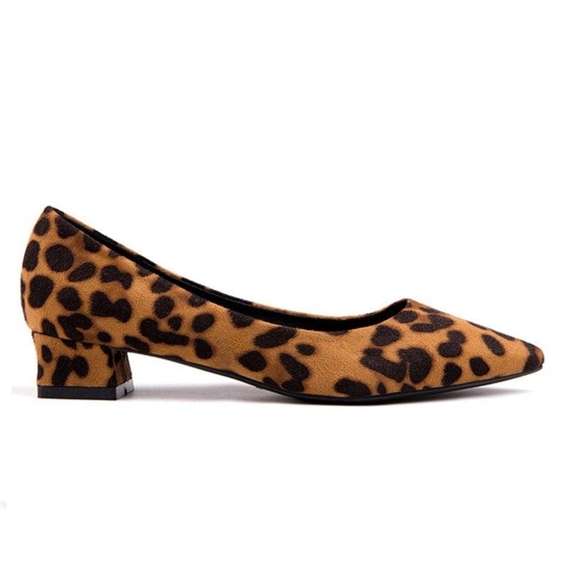 Leopard Clothing Escarpin 3 / 3 cm Leopard block heel pumps