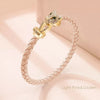 Leopard Clothing Light Pink / 17cm Leopard bracelet gold