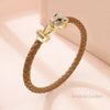 Leopard Clothing Khaki / 17cm Leopard bracelet gold