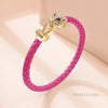 Leopard Clothing Pink / 17cm Leopard bracelet gold