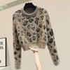 Leopard clothing Brown / M Leopard cashmere sweater