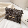 Leopard Clothing Sac Grey Leopard clutch purse