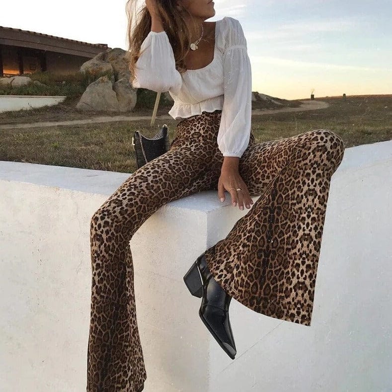 Leopard Clothing Leopard / S Leopard flare jeans