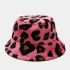Leopard Clothing Pink / One Size Leopard fur hat
