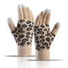 Leopard clothing beige Leopard gloves