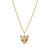 Leopard Clothing Gold Leopard head necklace