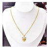 Leopard Clothing Gold Leopard head necklace