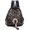 Leopard Clothing Sac Leopard print backpack purse