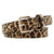 Leopard Clothing Ceinture Beige Leopard print belt