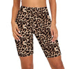 Leopard clothing Leopard print bike shorts